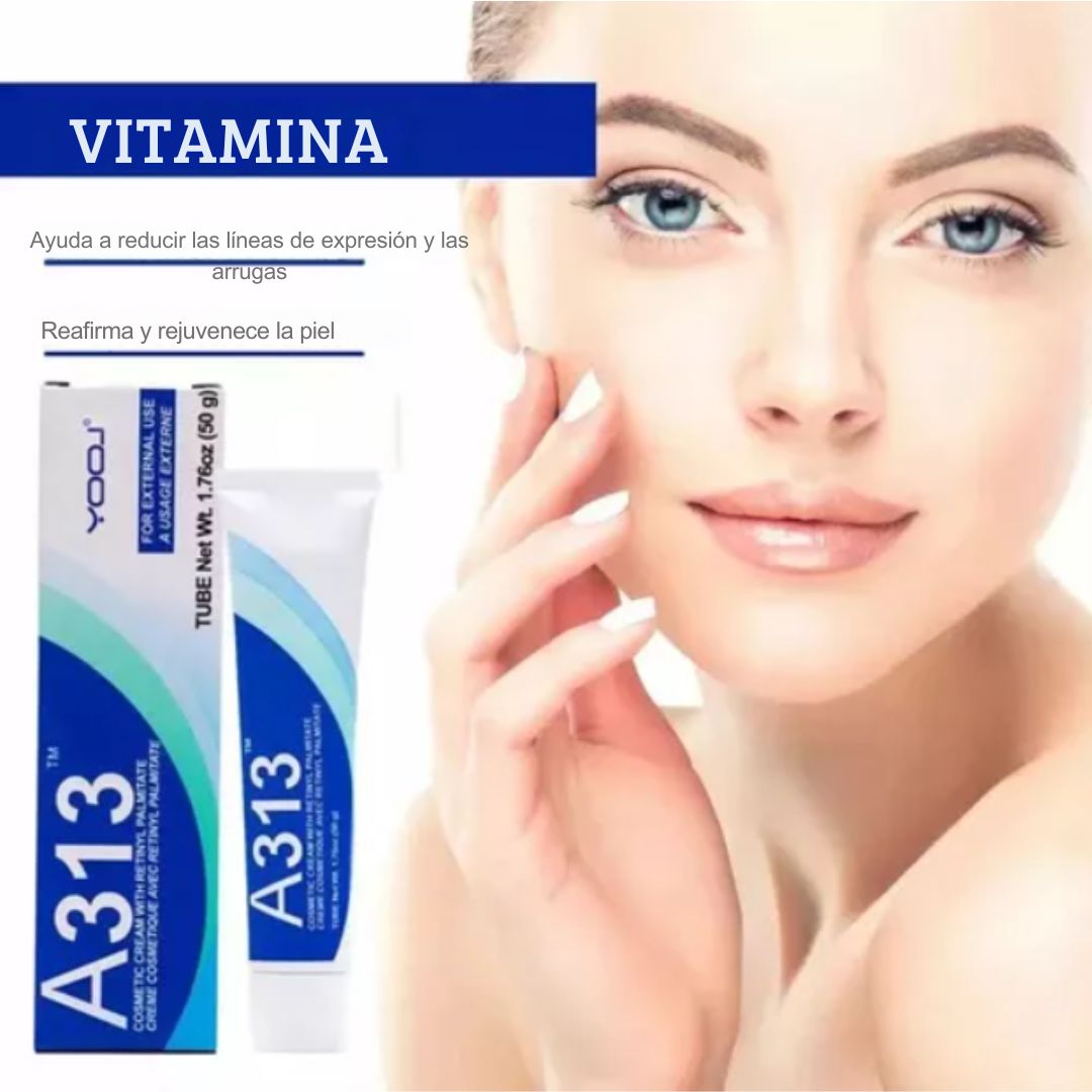 "A313: La Fórmula Perfecta de Retinol y Vitamina A para una Piel Radiante"